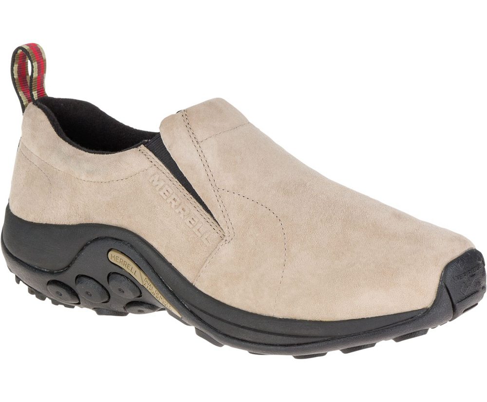 Merrell Slip Ons Beige - Jungle Moc Wide Width - Mens 73QUGJICM